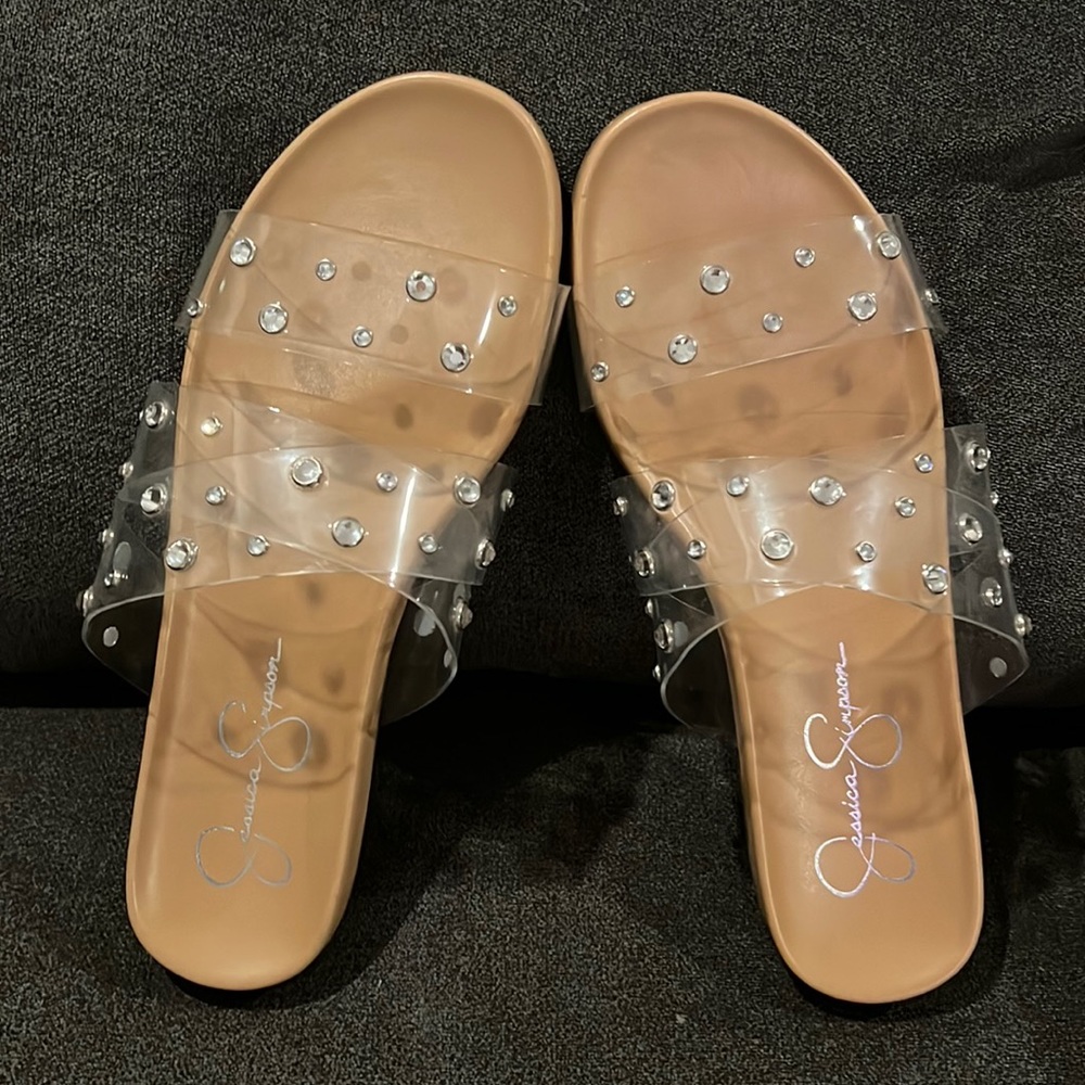 Women’s clear strap sandals